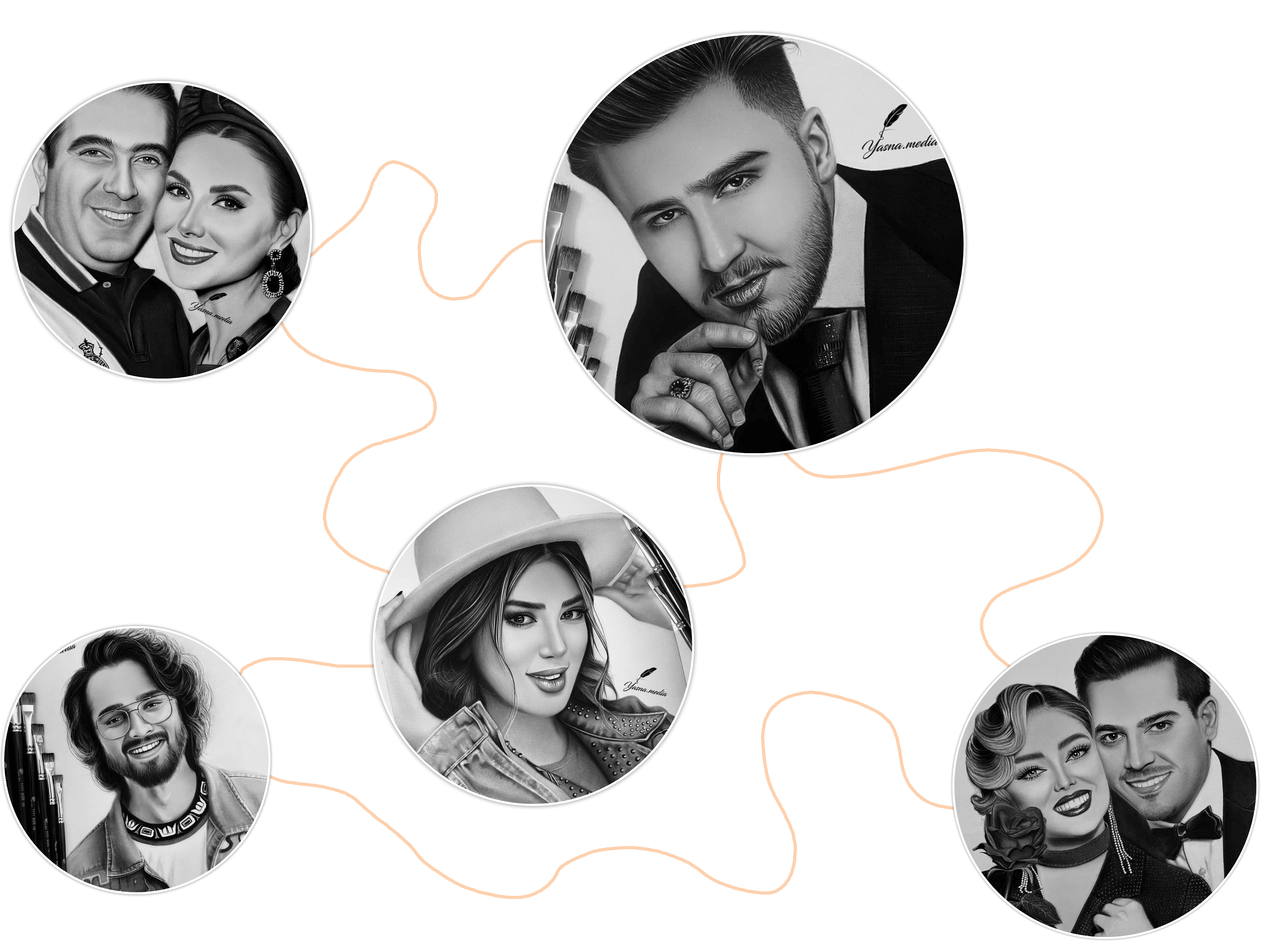 عکس طراحی چهره